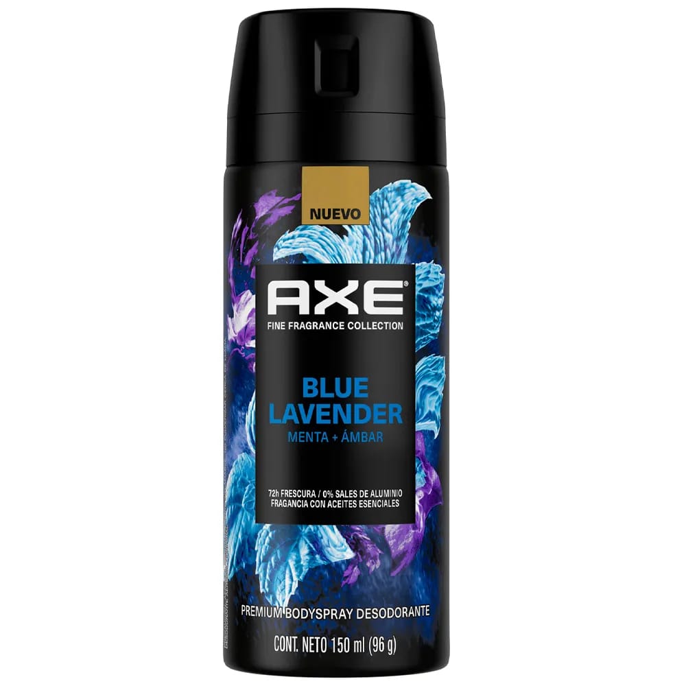 Desodorante en Aerosol AXE Blue Lavender Frasco 150ml