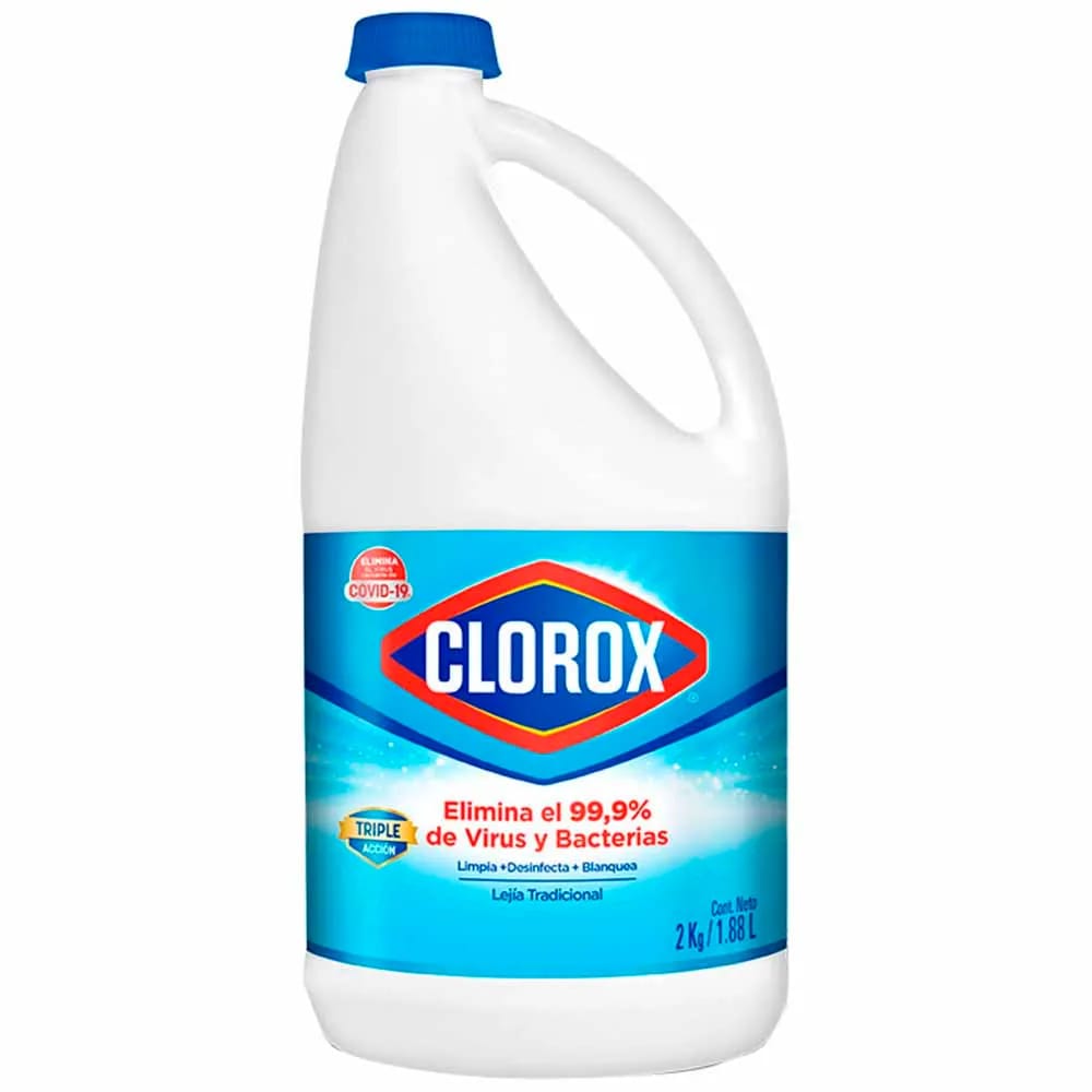 Lejía CLOROX Tradicional Botella 2kg
