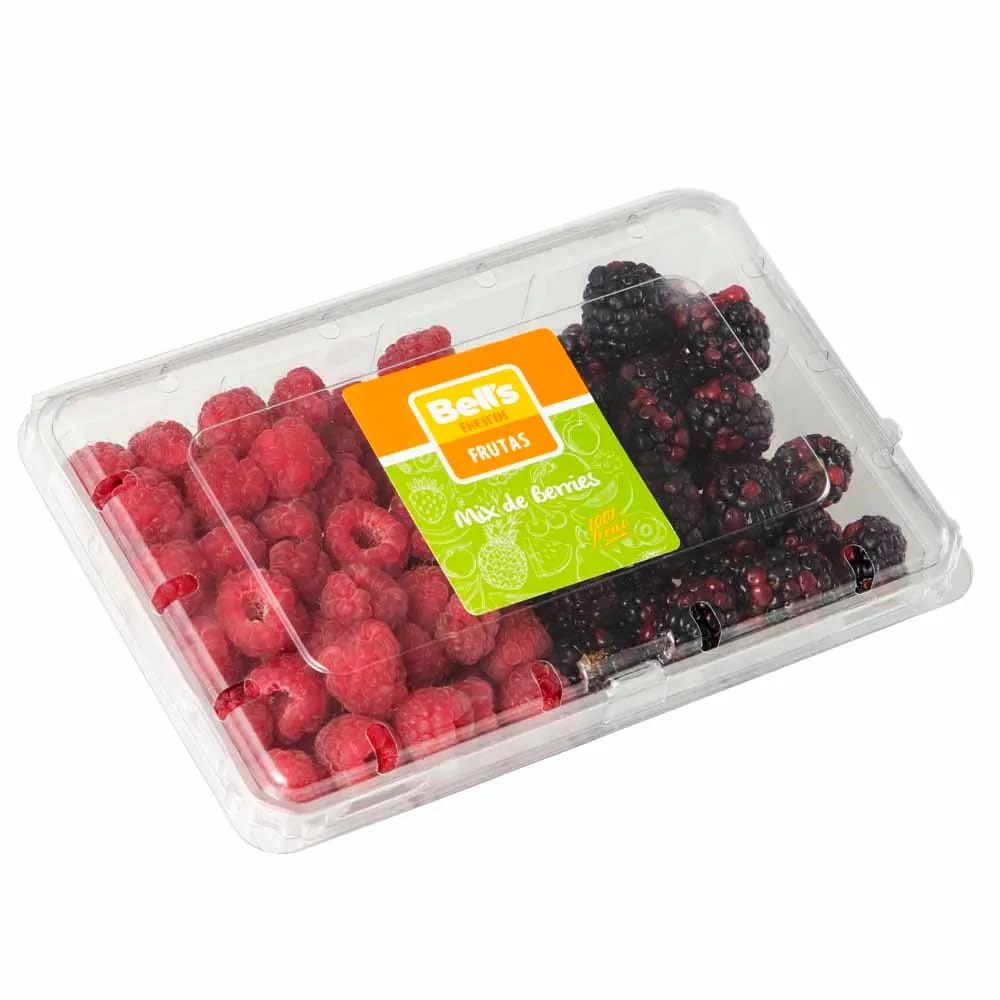 Mix Zarzamora & Frambuesa BELL'S FRESCOS Bandeja 250g