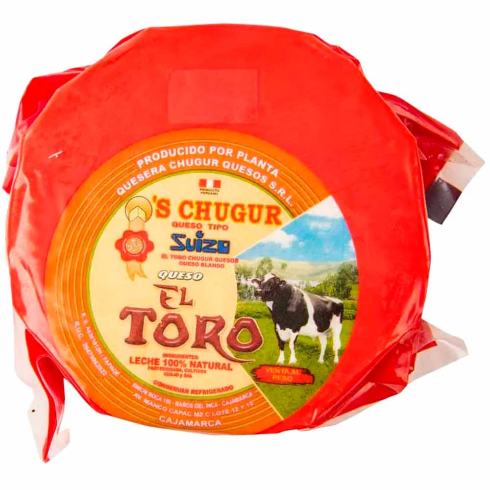 Queso Tipo Suizo El Toro CHUGUR