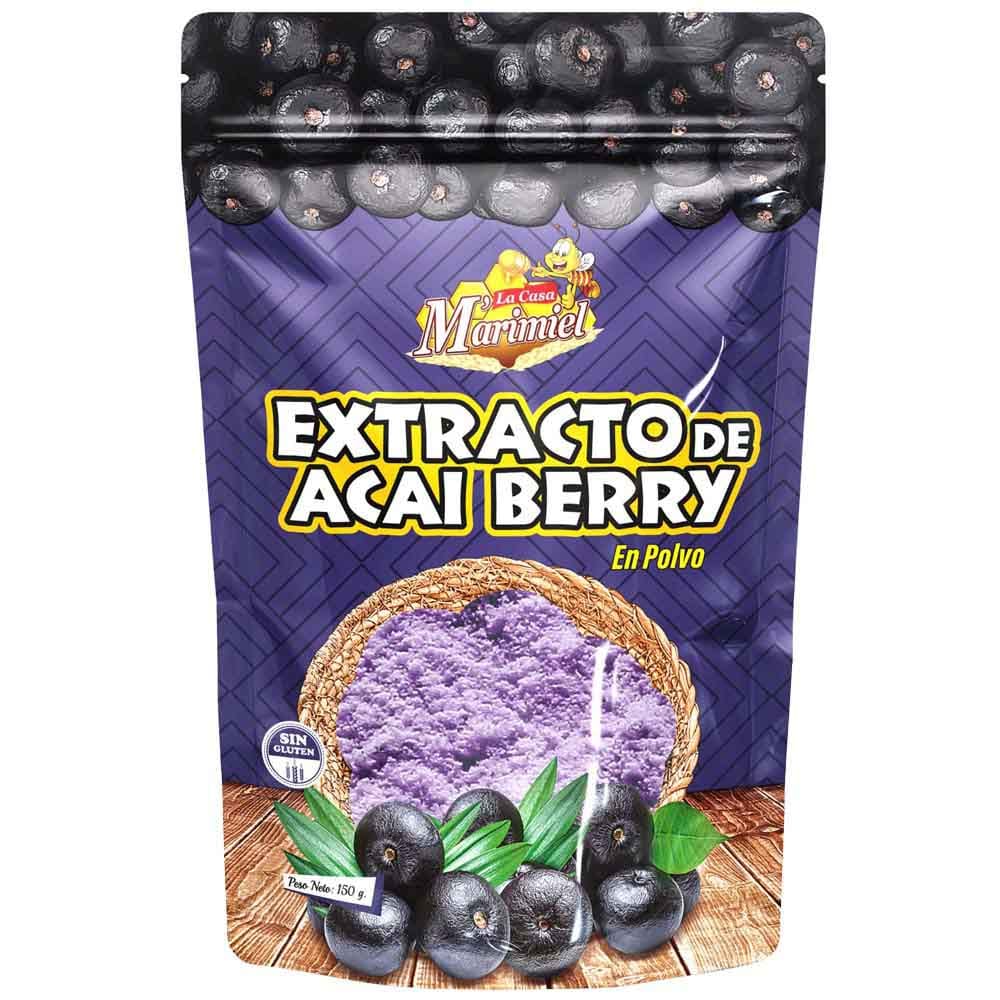 Harina Extra Acai Berry LA CASA MARIMIEL Doypack 150g