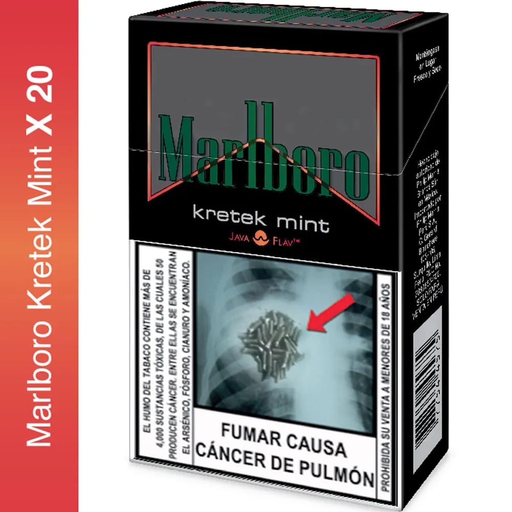 Cigarros MARLBORO Kretek Mint Caja 20un