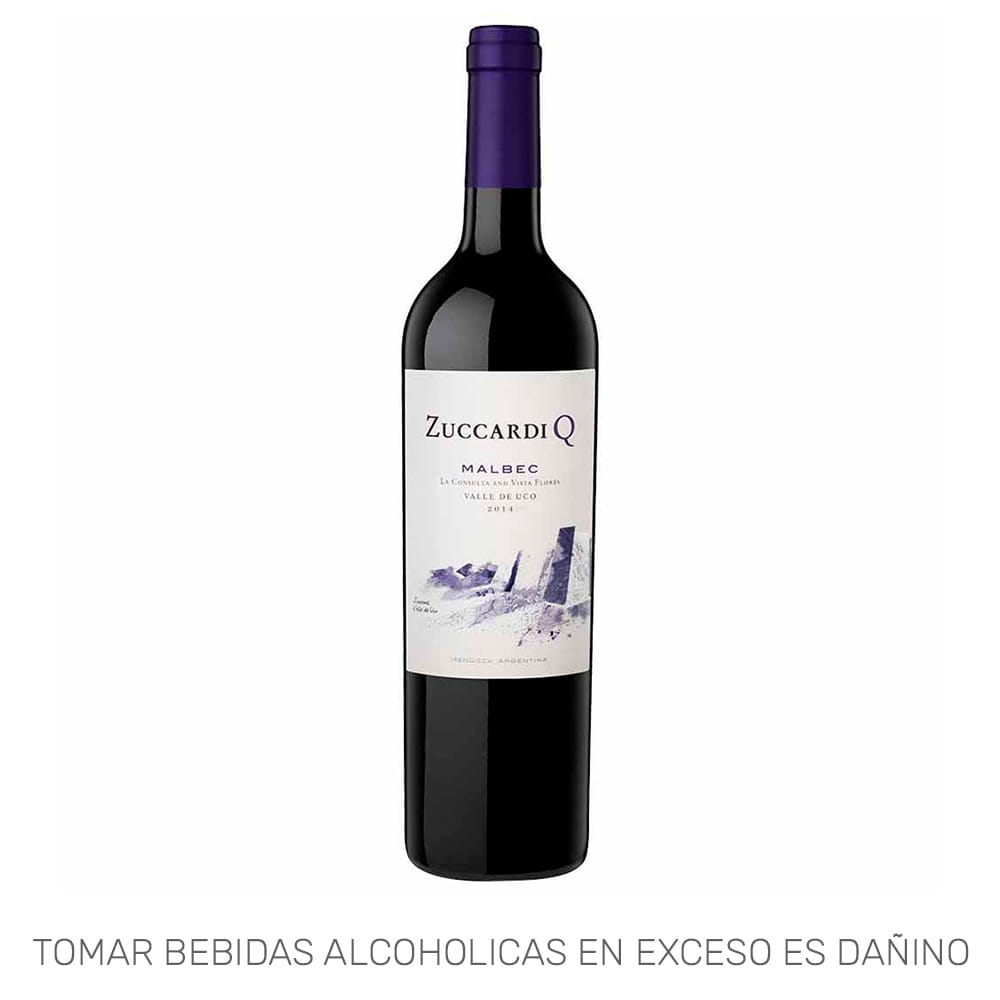Vino Tinto ZUCCARDI Q Malbec Botella 750ml