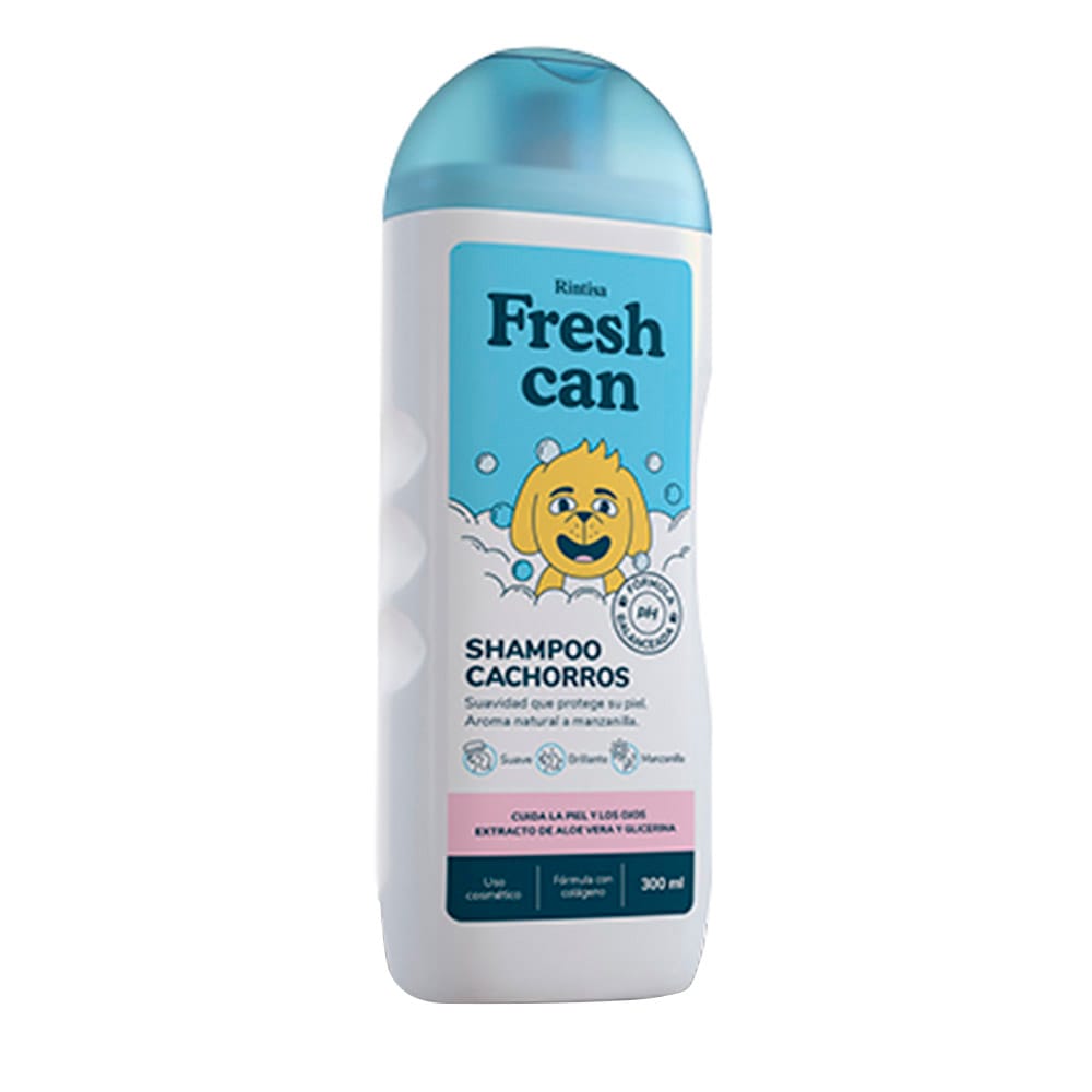 Shampoo para Perro FRESH CAN Antipulgas Frasco 300ml