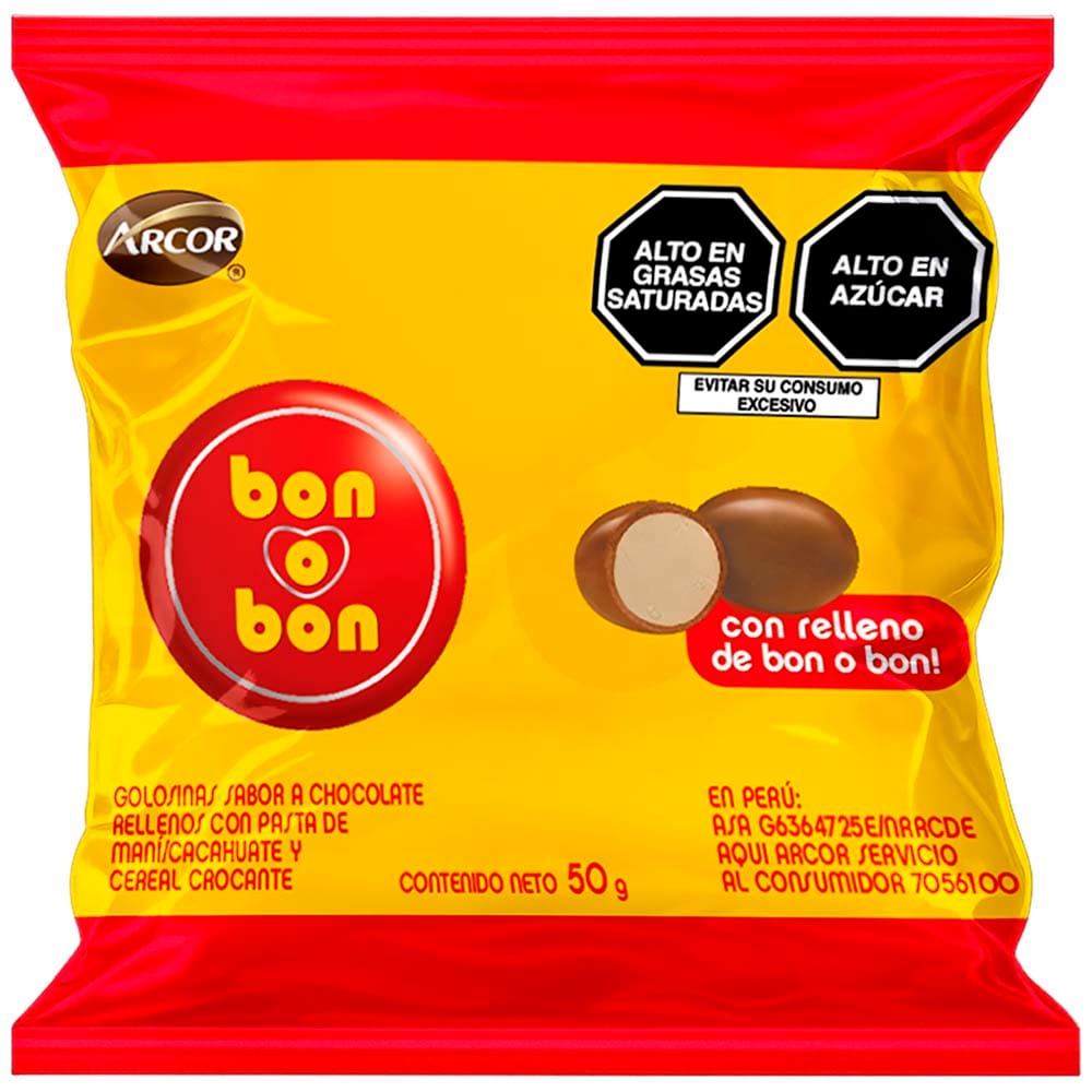 Huevitos de Pascua BON O BON Bolsa 50g
