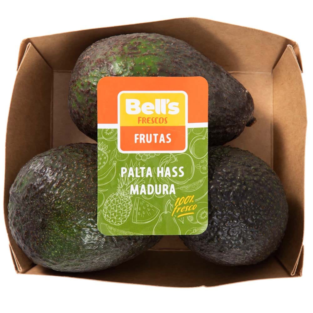 Palta Hass Madura BELL'S Empaque 3und