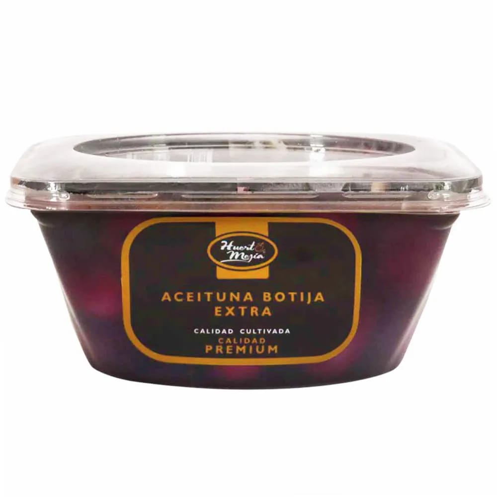 Aceituna Negra HUERTO MEJÍA Paquete 250g