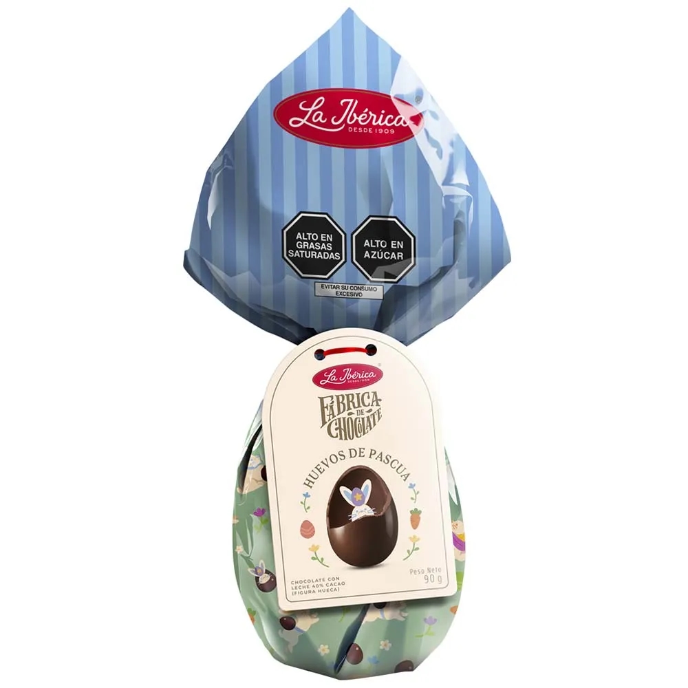 Huevo de Pascua LA IBÉRICA Caja 90g