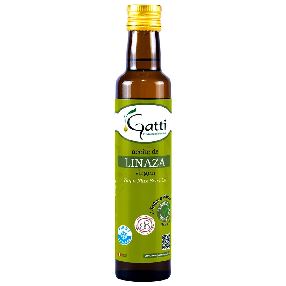 Aceite de Linaza GATTI Extra Virgen Botella 250ml