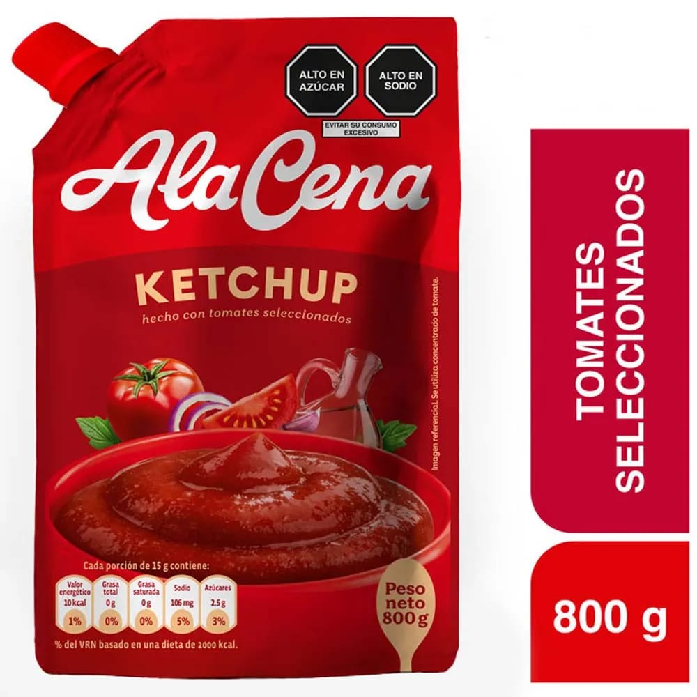 Ketchup ALACENA Doypack 800g