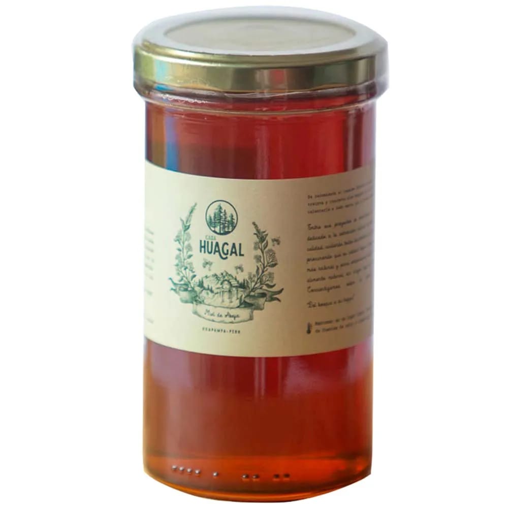 Miel de Abeja Pura HUAGAL Oxapampa Frasco 700g