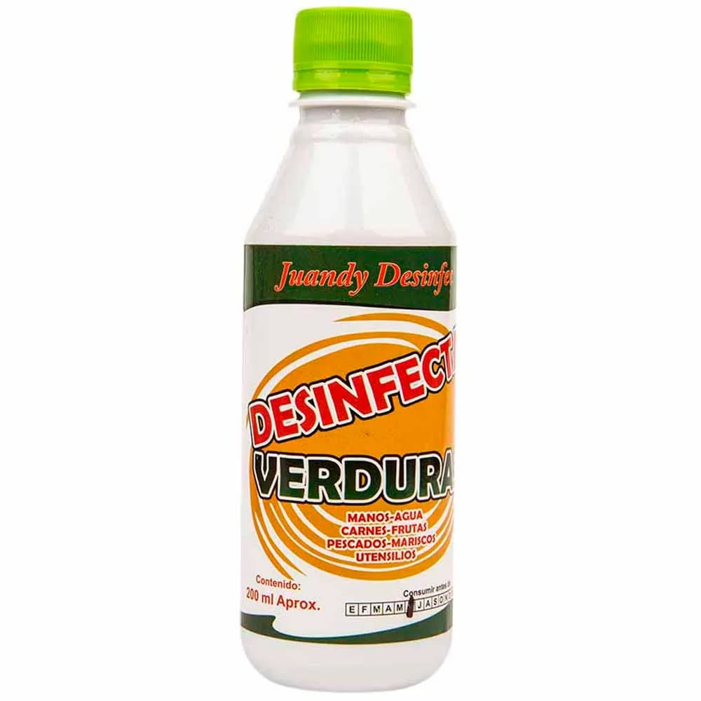 Desinfectante de alimentos DIOXIL Plus Botella 200Ml