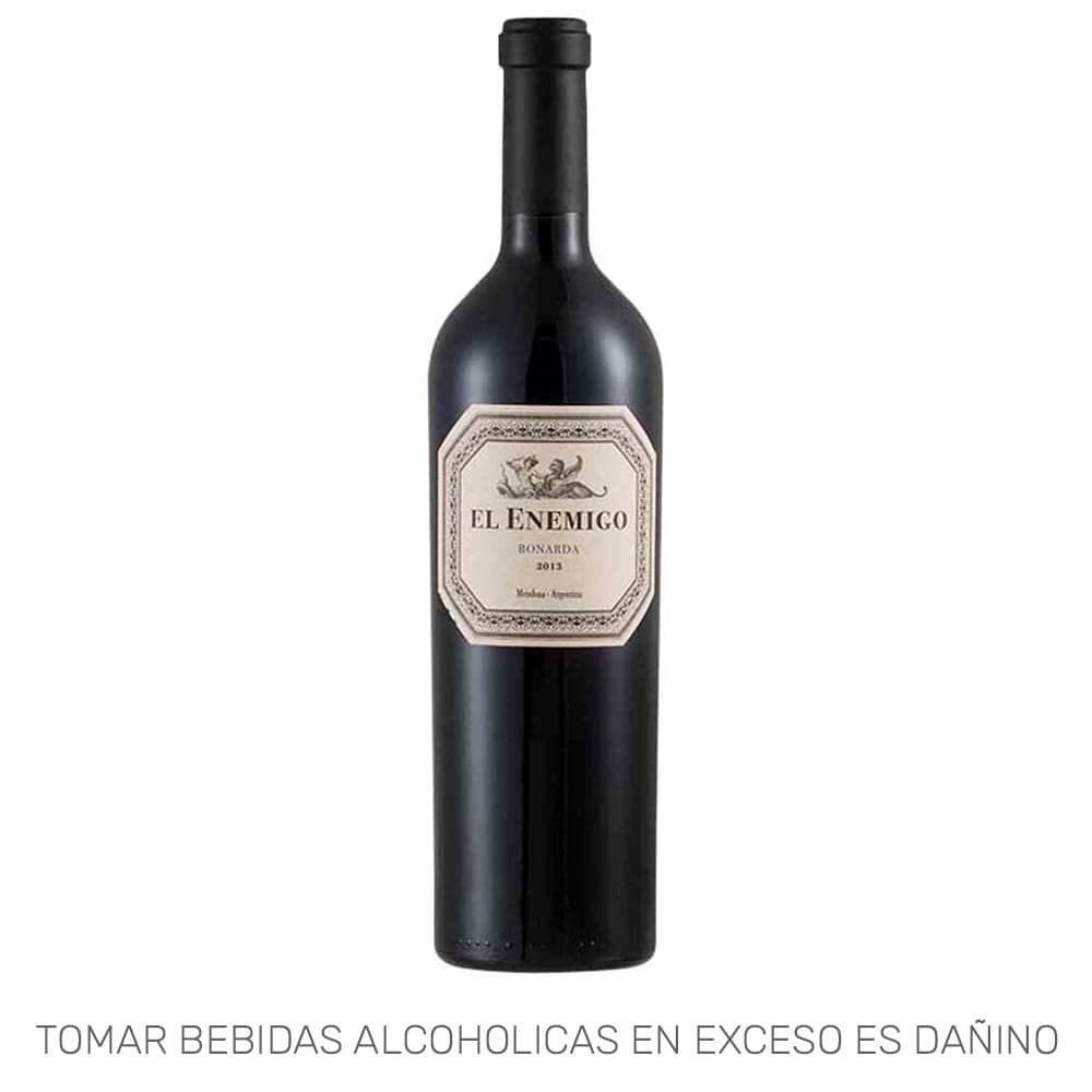 Vino Tinto EL ENEMIGO Bonarda Botella 750ml