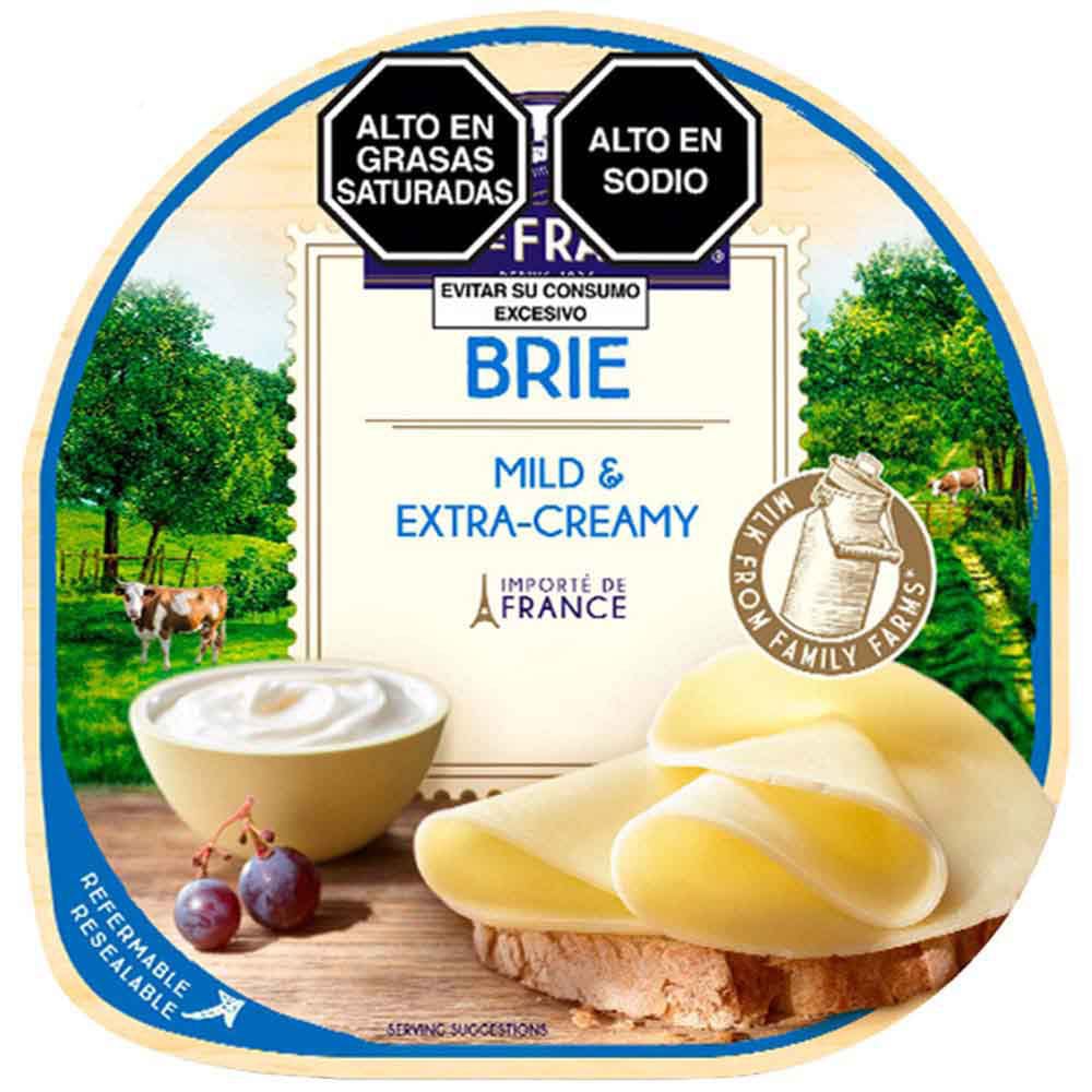 Queso Brie Slices ILE DE FRANCE Paquete 150g