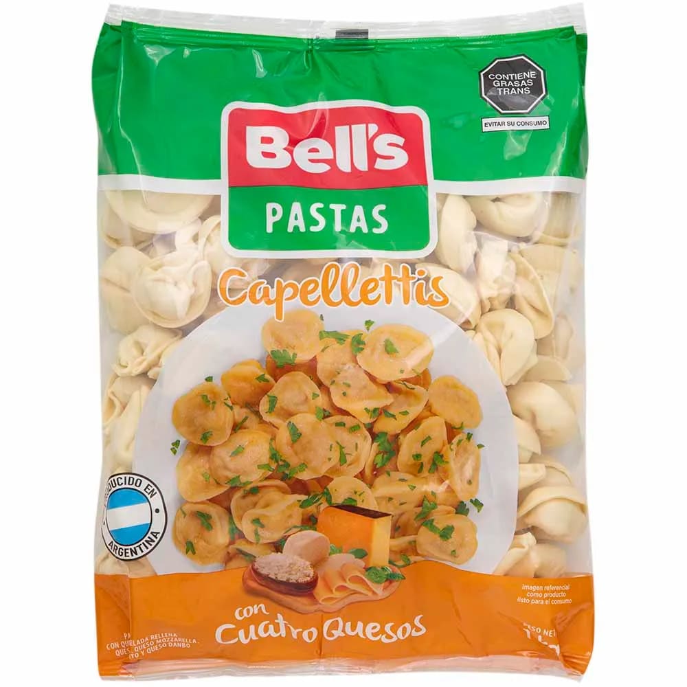 Capellitis 4 Quesos BELL'S Bolsa 1Kg