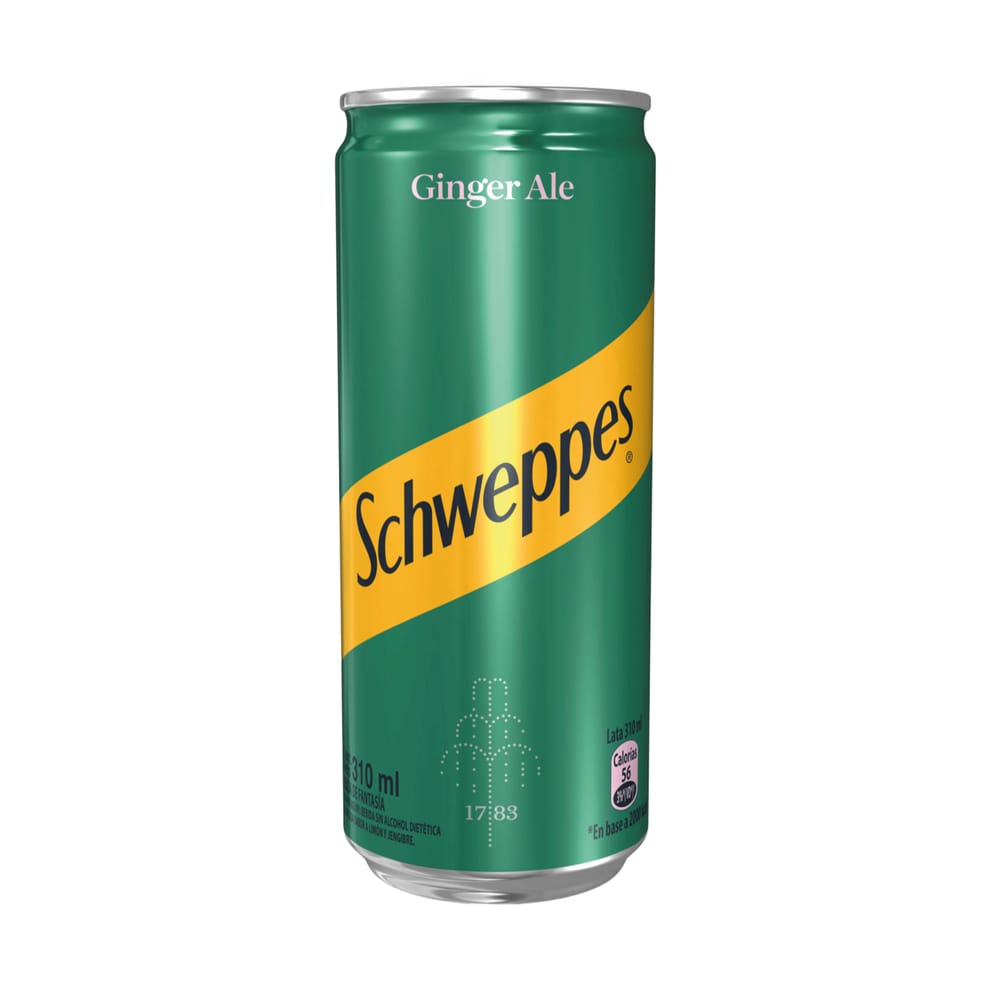Ginger Ale SCHWEPPES Citrus Lata 310ml