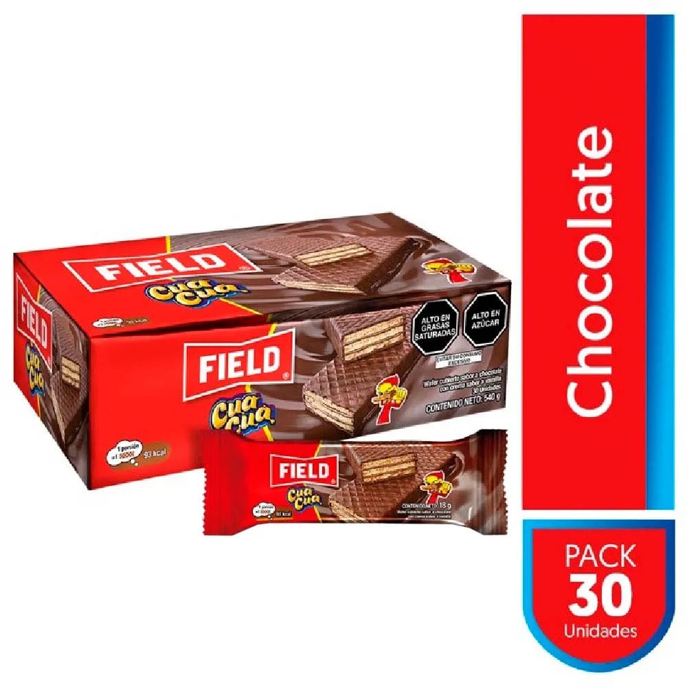 Wafer FIELD Cua Cua Paquete 30un