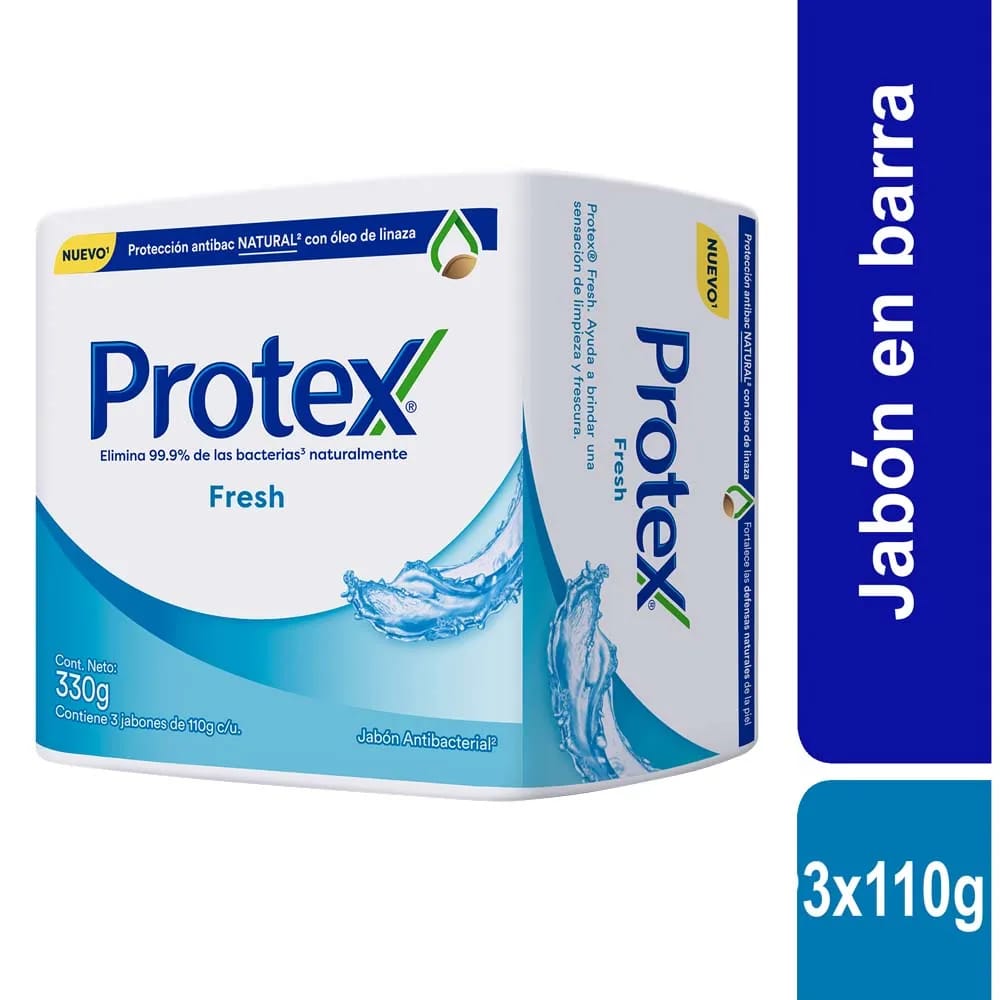 Jabón en Barra PROTEX Fresh 3x110g