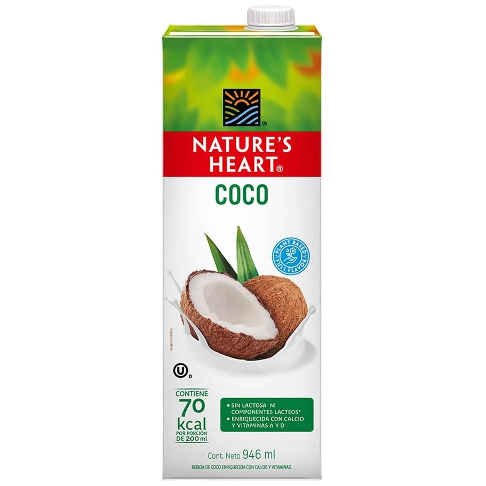 Bebida de Coco NATURE'S HEART Caja 946ml