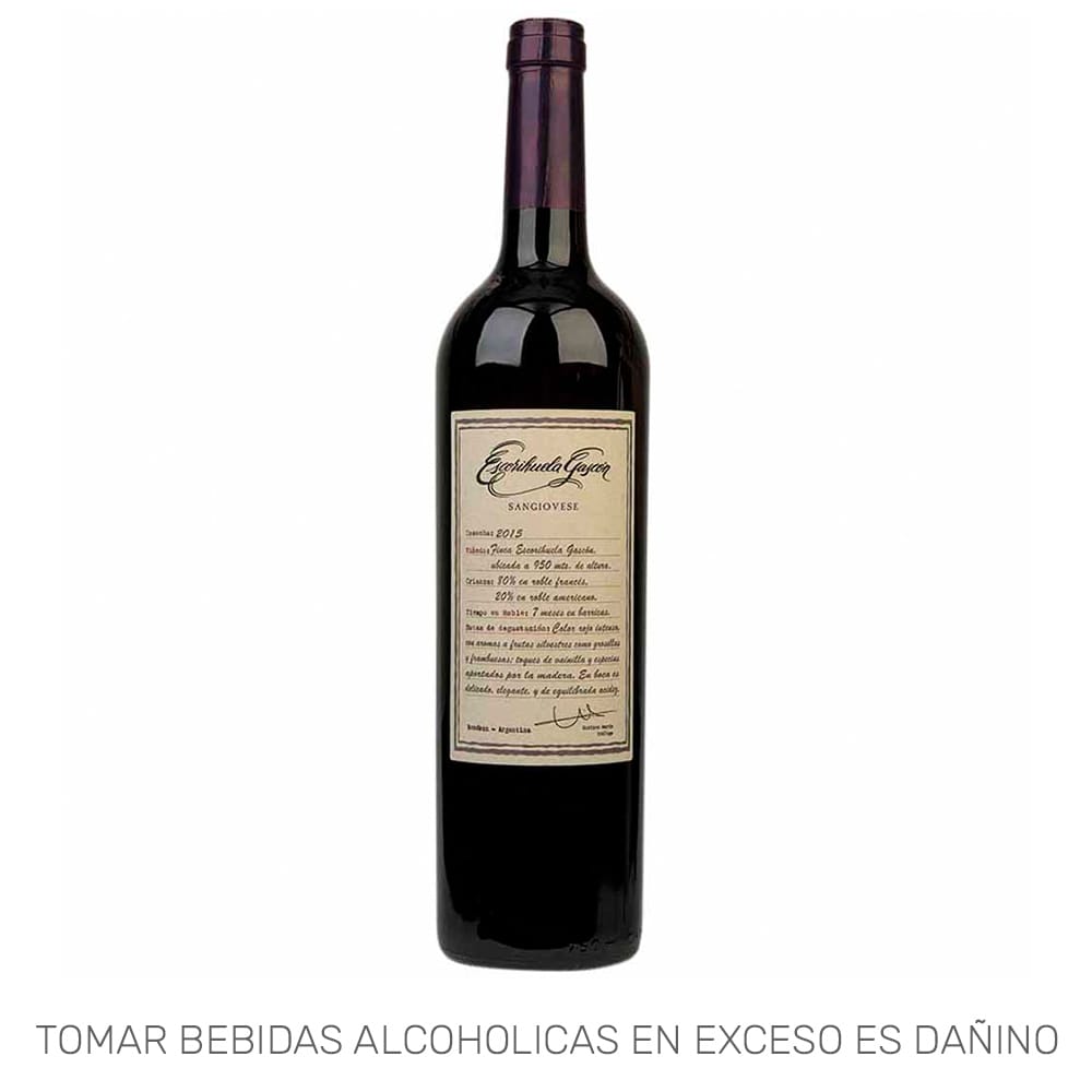 Vino ESCORIHUELA GASCÓN Sangiovese Botella 750ml