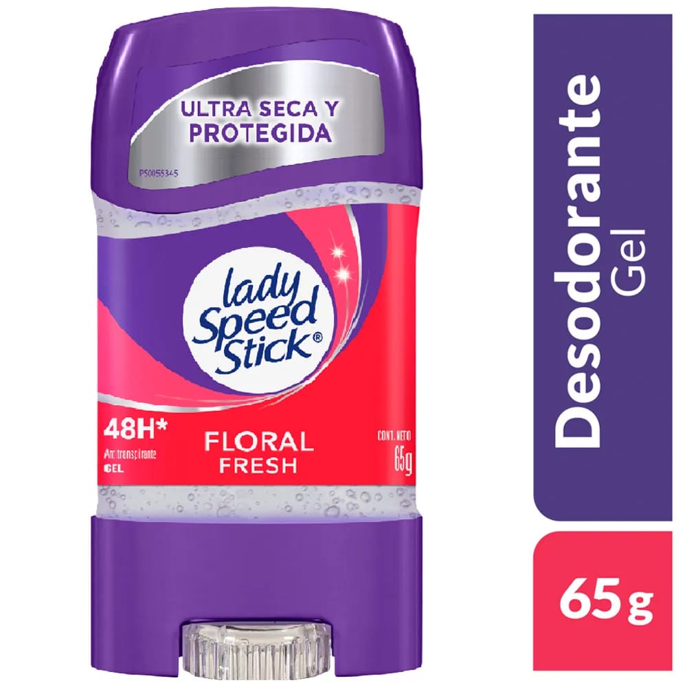 Desodorante para Mujer LADY SPEED STICK 24/7 Floral Fresh Gel 65g