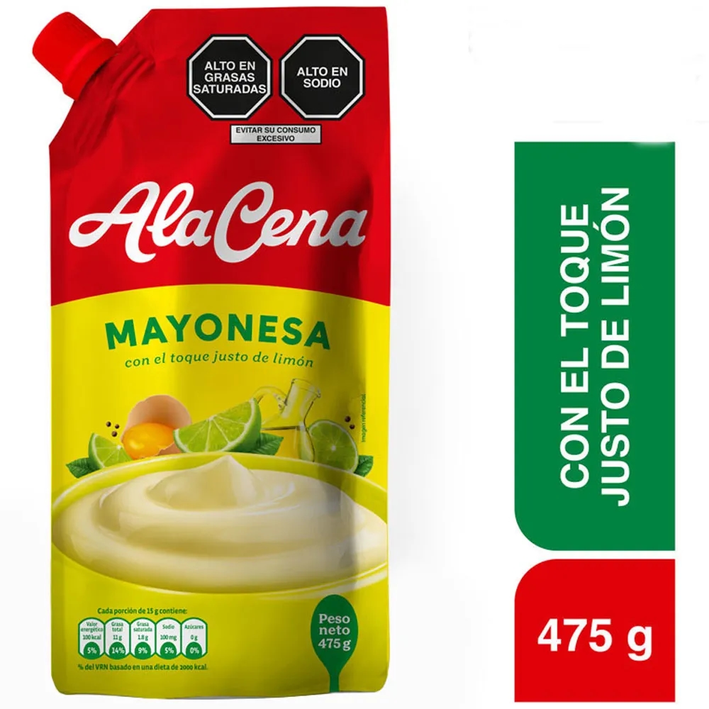 Mayonesa ALACENA Doypack 475g