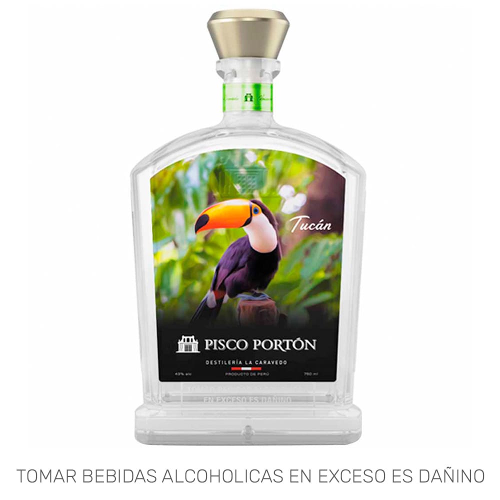 Pisco PORTÓN Italia Botella 750ml