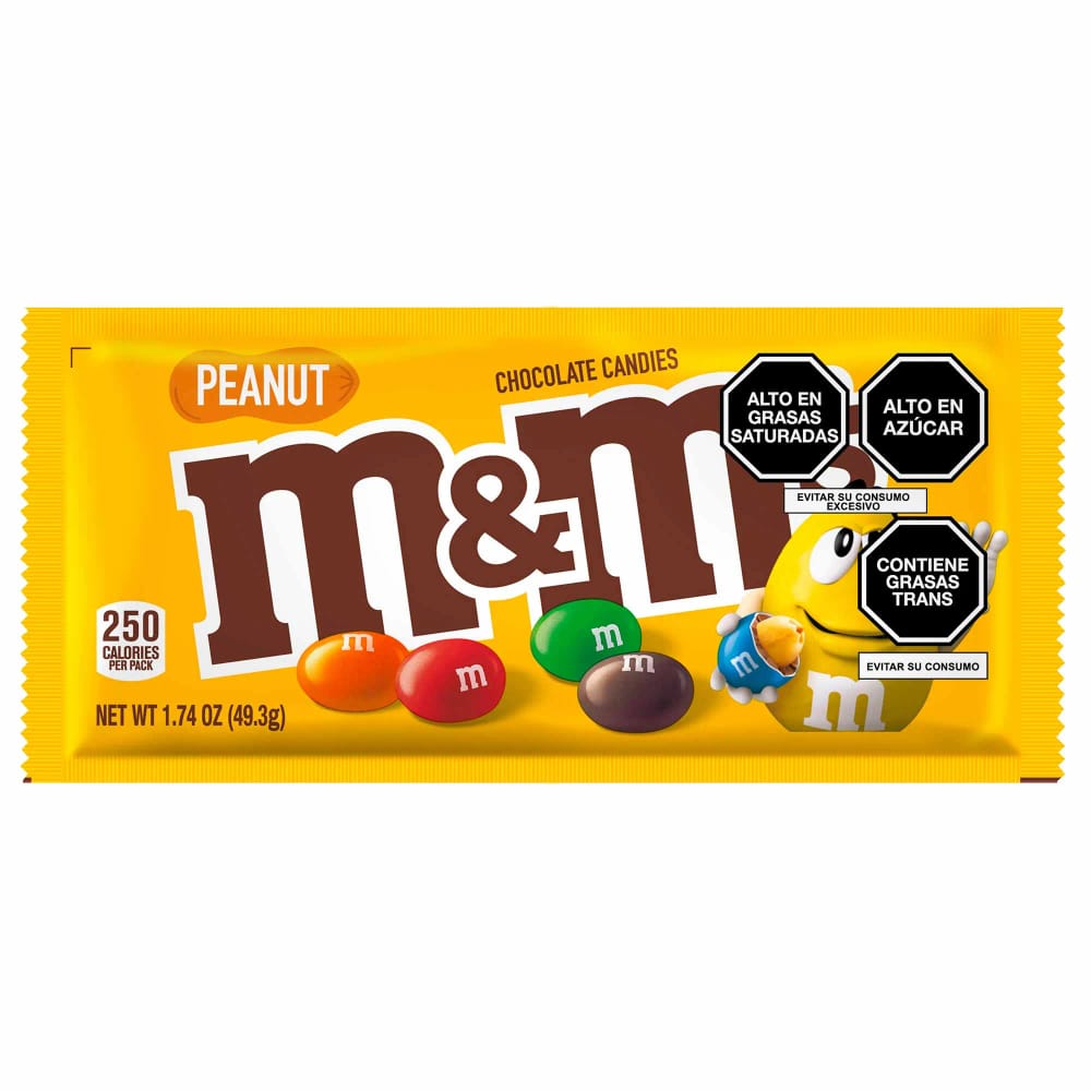 Chocolate M&M Peanut Bolsa 49.3g