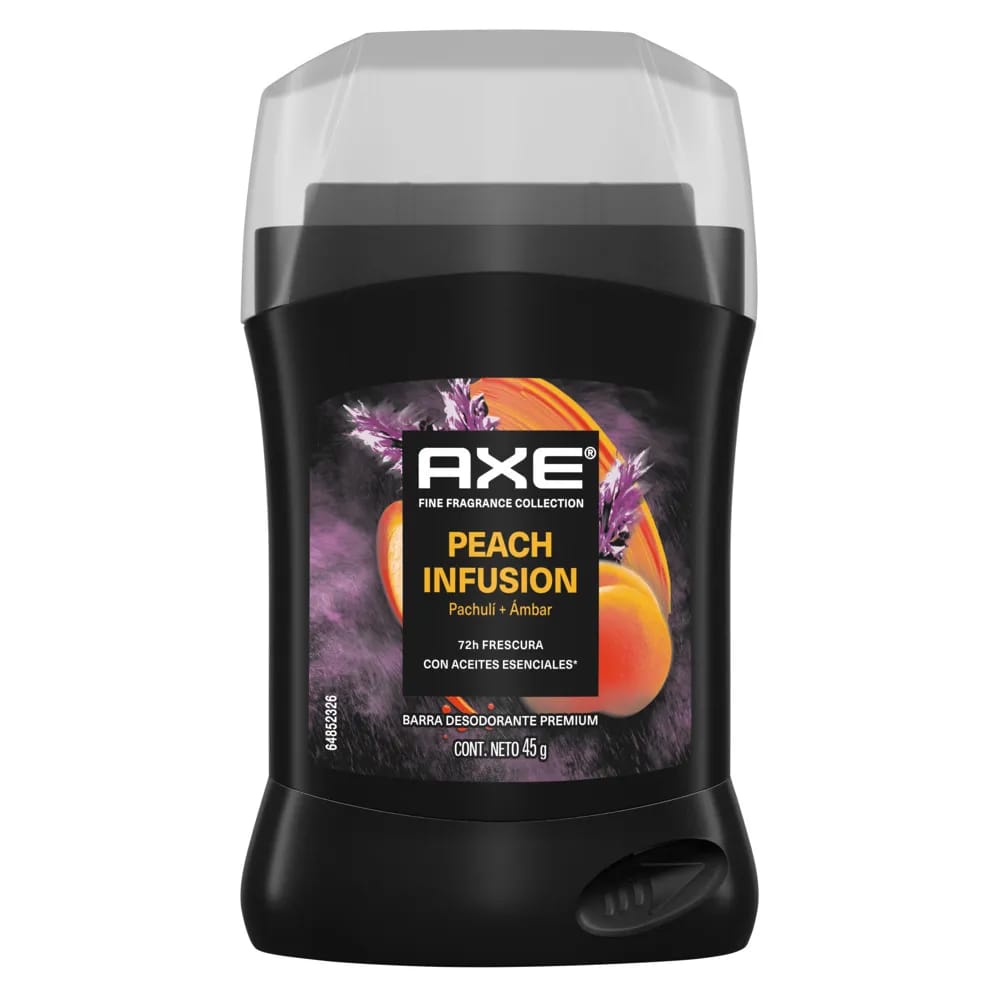 Deocolonia para Hombre en Barra AXE Peach Infusion Frasco 45g