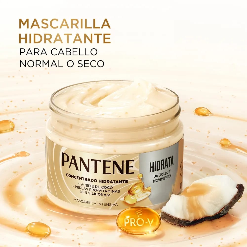 Mascarilla Tratamiento Capilar PANTENE Pro-V Miracles Pote 300ml