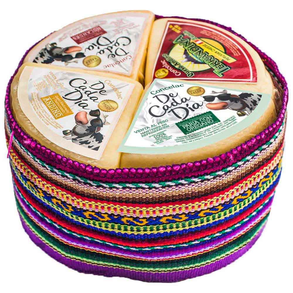 Pack Quesos Regionales DE CADA DÍA Paquete 900g