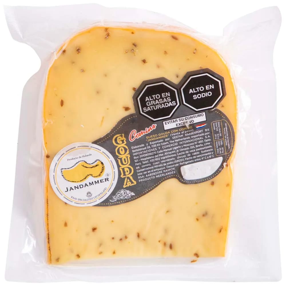Queso con Comino JANDAMMER jandammerXkg