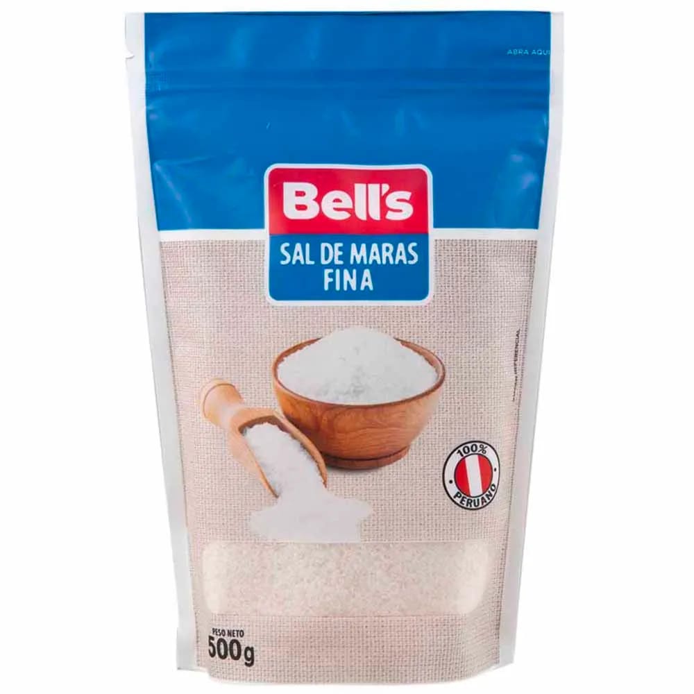 Sal de Maras Fina BELL'S Doypack 500g
