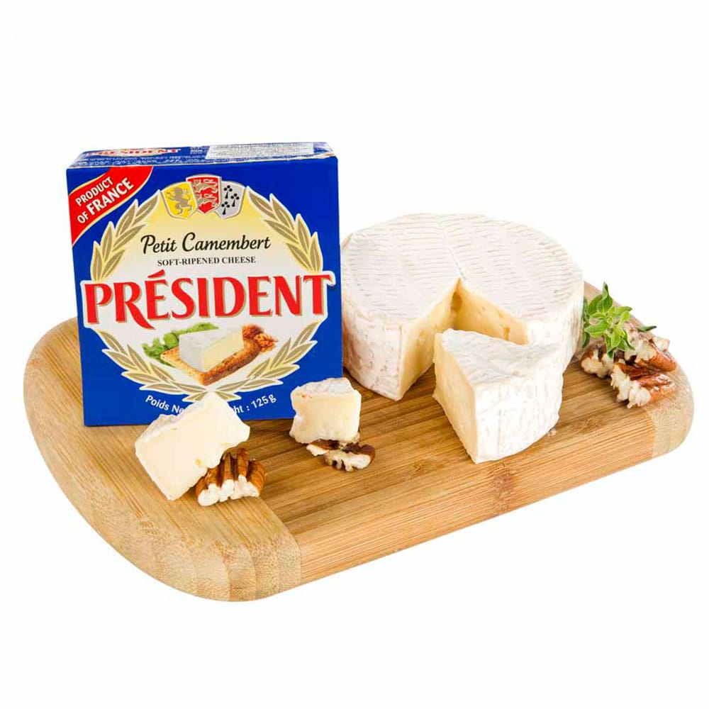 Queso Camembert PRESIDENT Paquete 125g