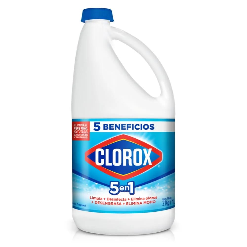 Lejía CLOROX Tradicional Botella 2kg