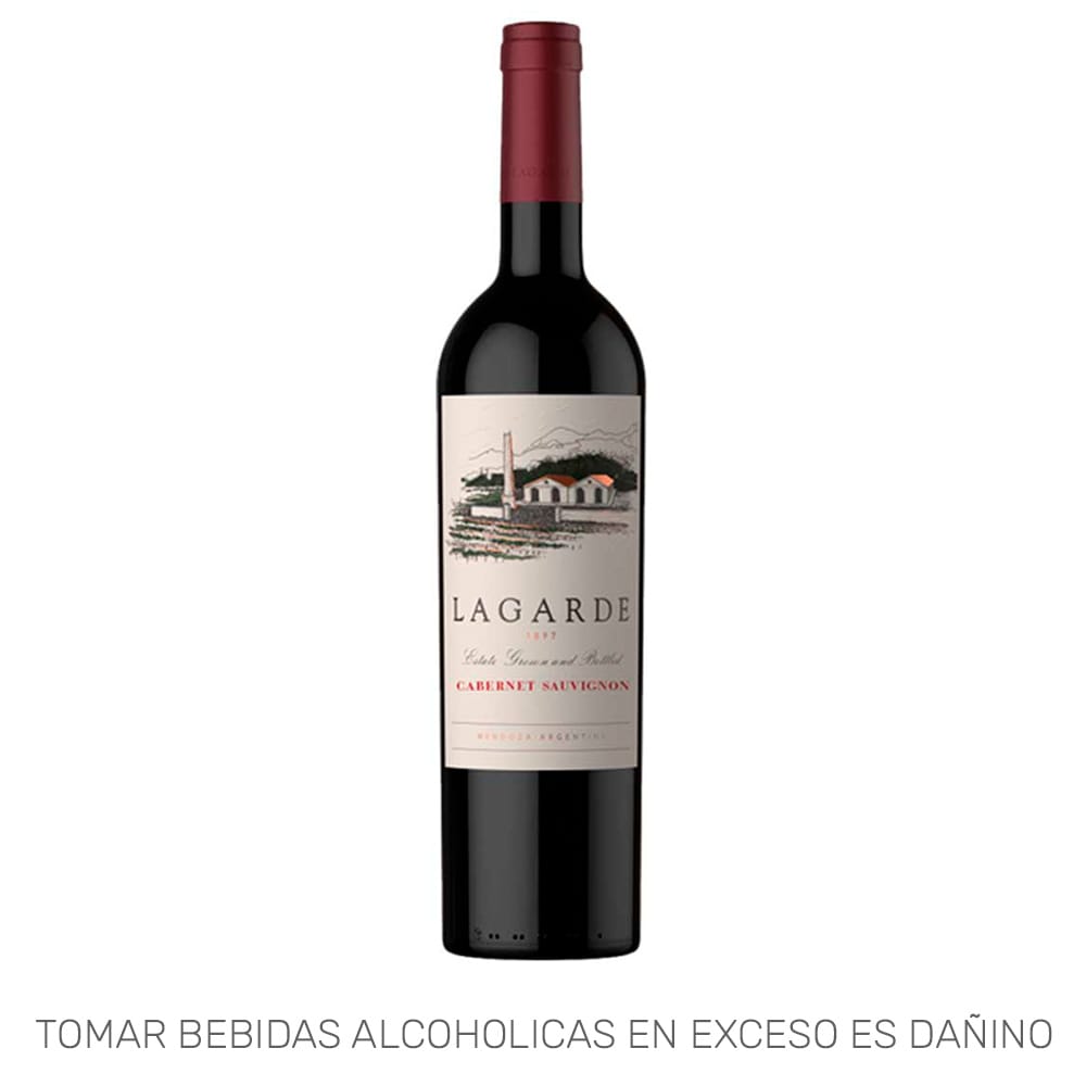 Vino Tinto LAGARDE Cabernet Sauvignon Reserva Botella 750ml