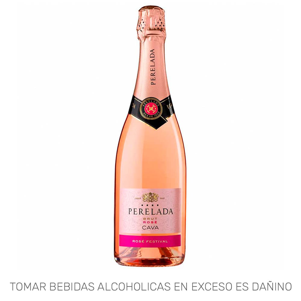 Cava PERELADA Brut Rosé Reserva Botella 750ml