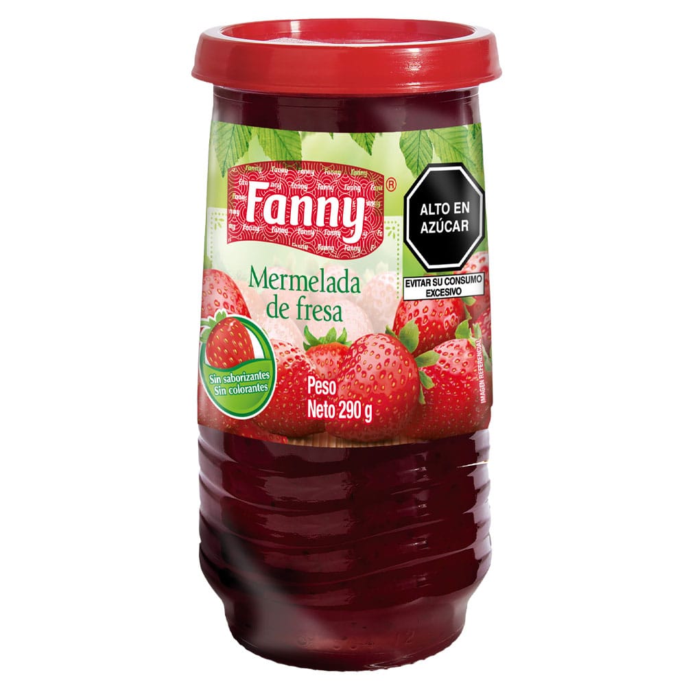 Mermelada de Fresa FANNY Vaso 290g