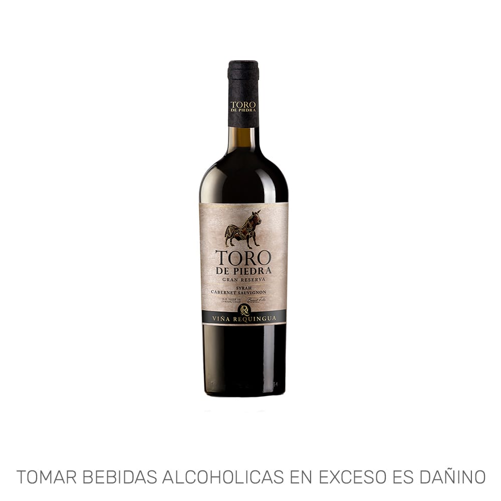 Vino Tinto TORO DE PIEDRA Gran Reserva Blend Cabernet Sauvignon Botella 750ml