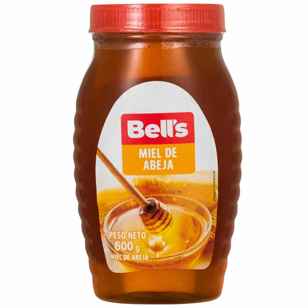 Miel de abeja BELL'S Miel de abeja natural Frasco 600Gr