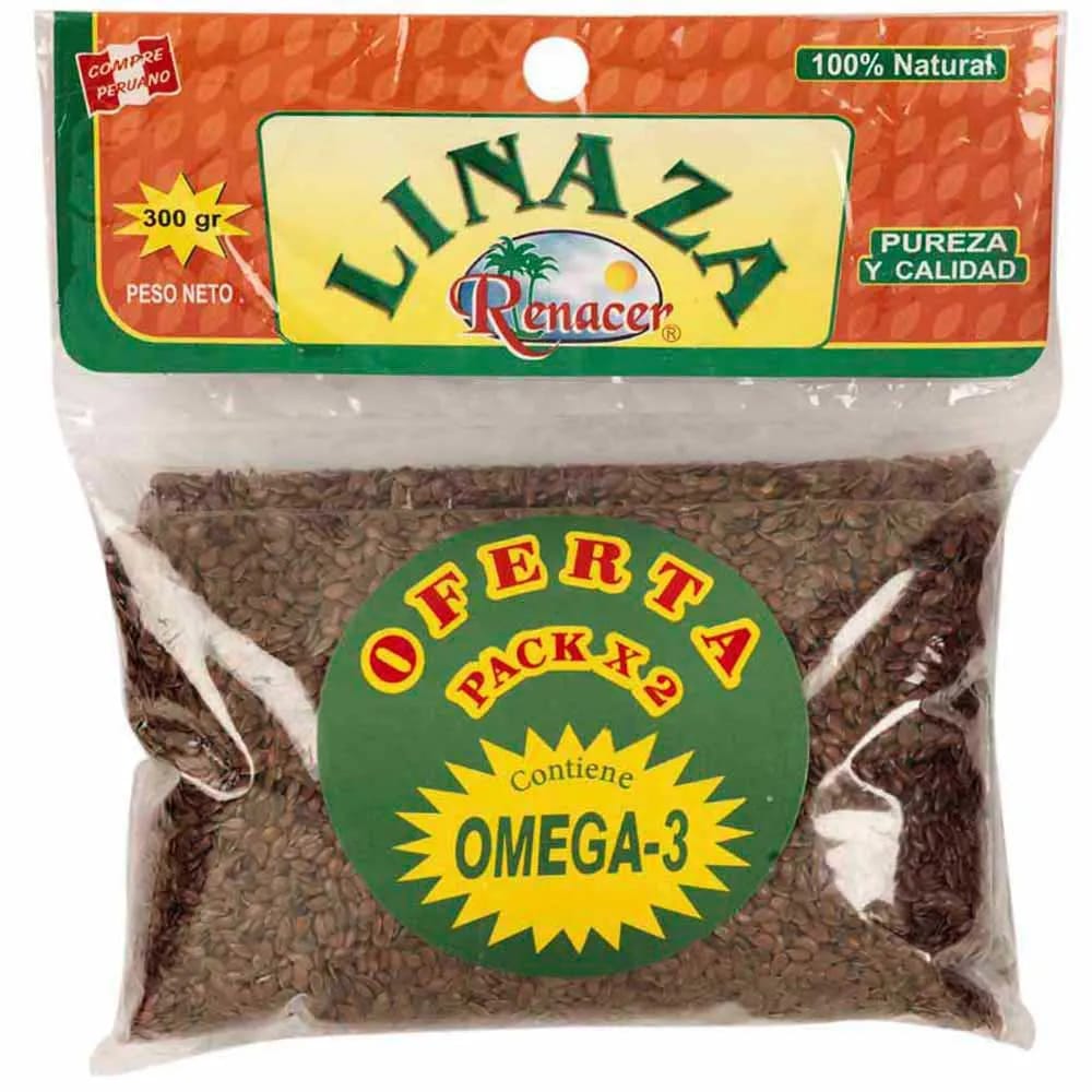Infusiones RENACER Linaza familiar Bolsa 300Gr