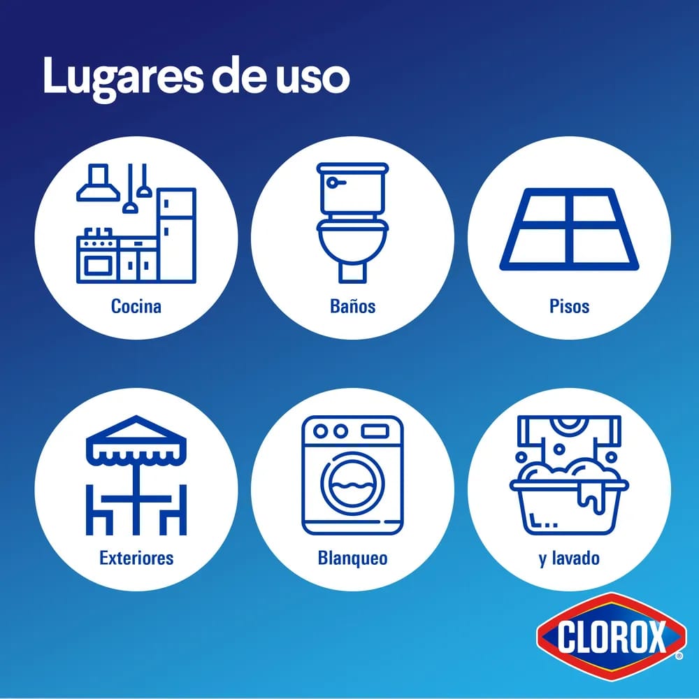 Lejía CLOROX Tradicional Botella 2kg