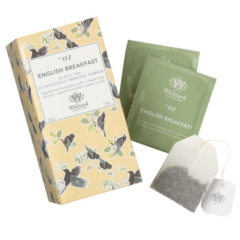 Té WHITTARD English Breakfast Caja 25un