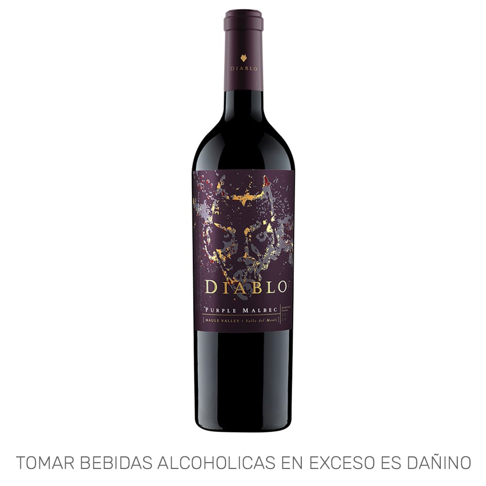 Vino Tinto CONCHA Y TORO Diablo Purple Malbec Botella 750ml