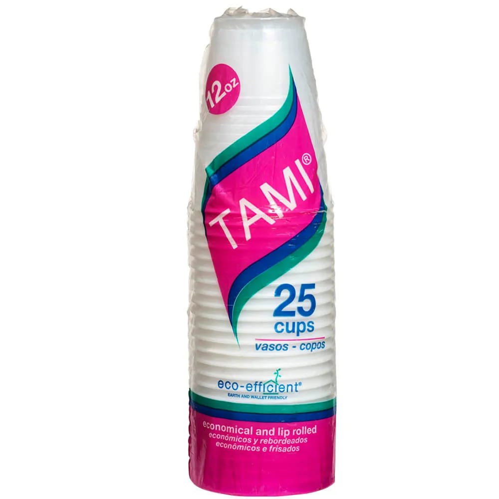 Vaso DARNEL Tami 12 Oz Traslucido Paquet 25un