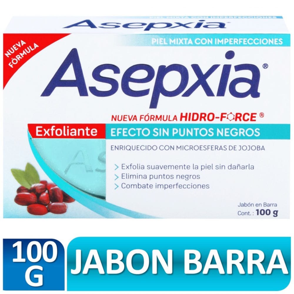 Jabón en Barra ASEPXIA Exfoliante Paquete 100g