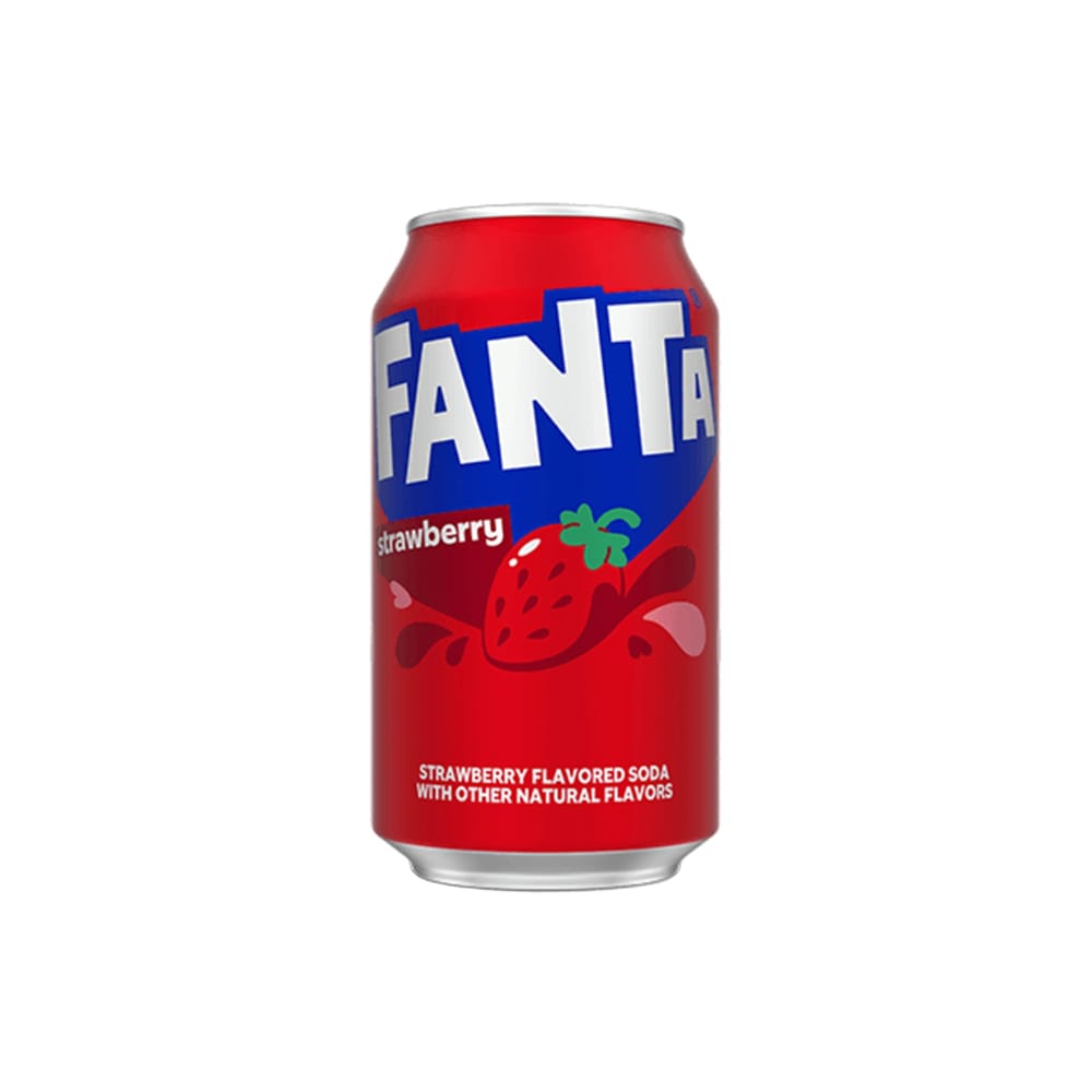 Gaseosa Strawberry FANTA Lata 355ml