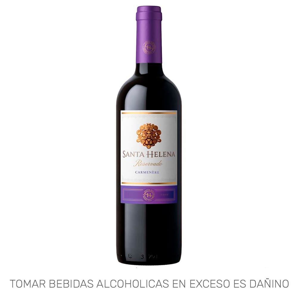 Vino SANTA HELENA Reservado Carmenére Botella 750ml