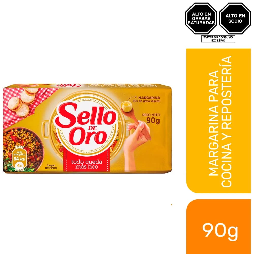 Margarina SELLO DE ORO Barra 90g
