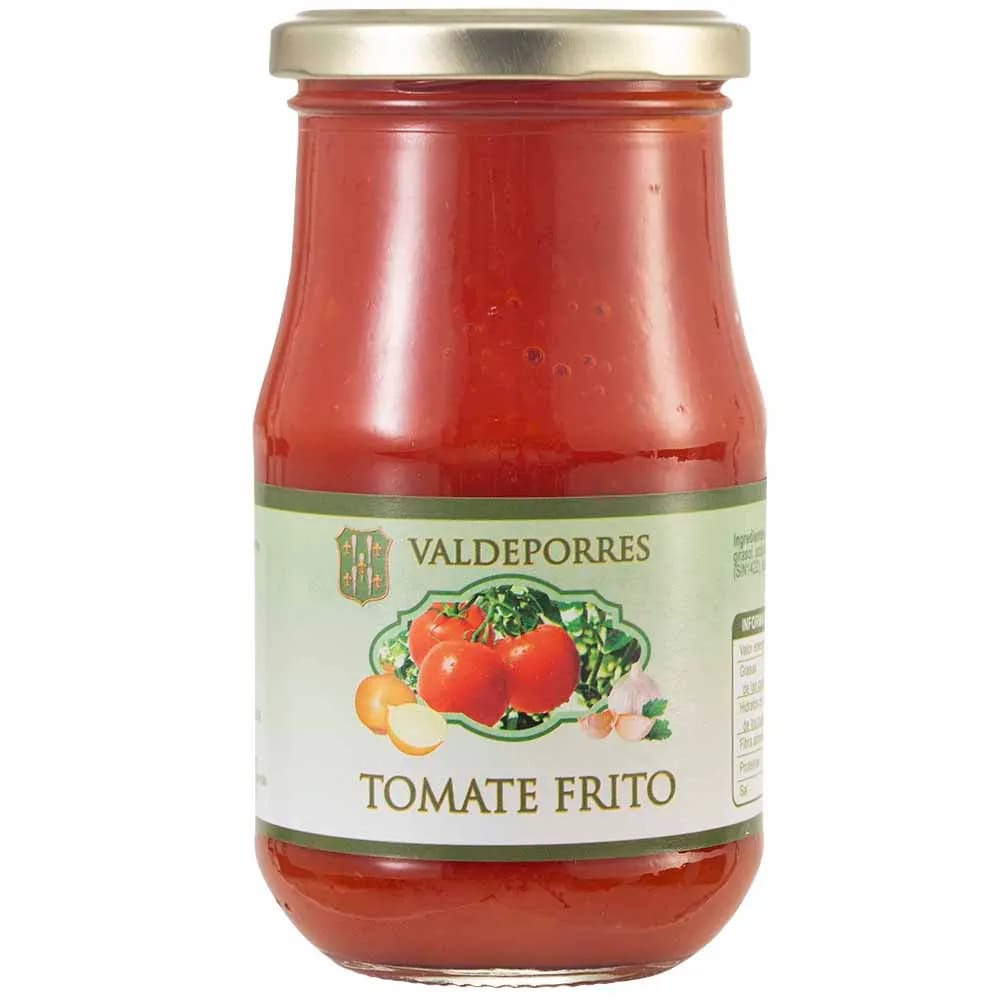 Salsa de Tomate Frito VALDEPORRES Aceite de Oliva Frasco 350g